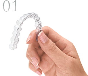 透明で目立ちにくい