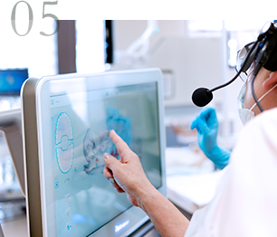 治療の確認が可能